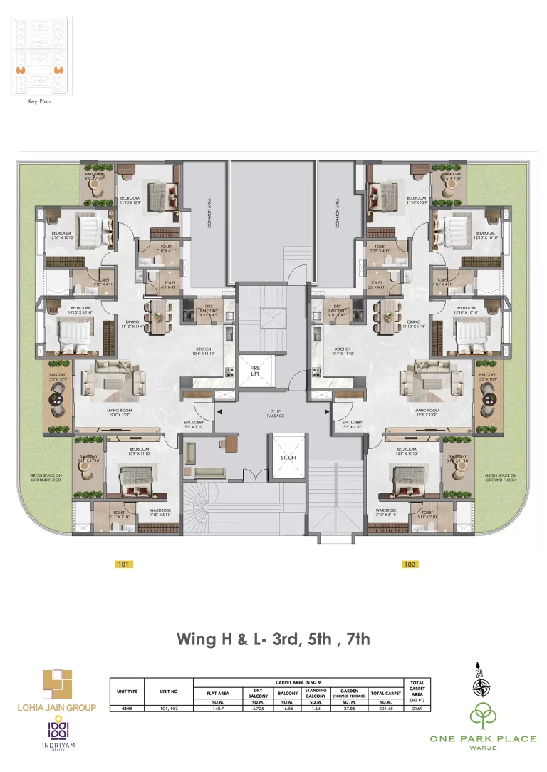 WING H & L GARDEN
