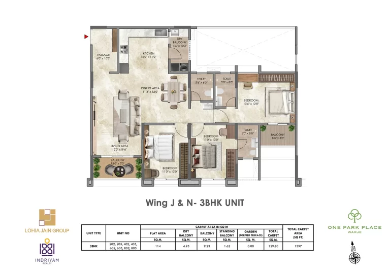 WING-J-N-individual-3BHK